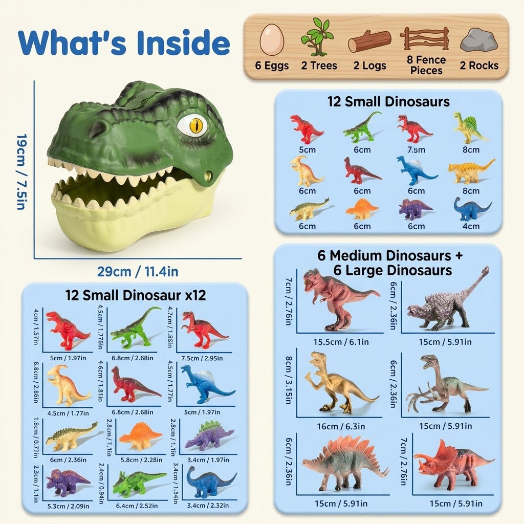 Playwell™ Dinosaur Adventure Set